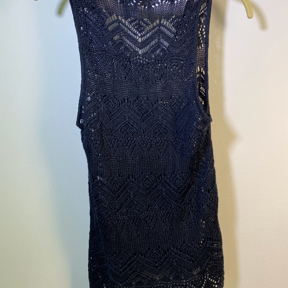 Open Knit Tank Top - Picture 3 of 3
